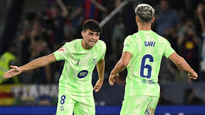 Pedri et Gavi face à Levante - Liga