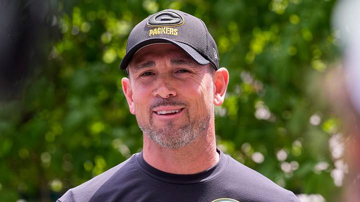 Green Bay Packers head coach Matt LaFleur