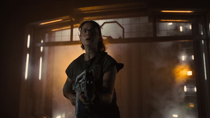 Cailee Spaeny as Rain Carradine in 20th Century Studios' ALIEN: ROMULUS. Photo courtesy of 20th Century Studios. © 2024 20th Century Studios. All Rights Reserved.