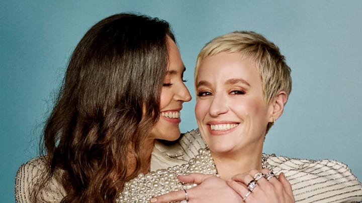 Sue Bird and Megan Rapinoe were photographed by Yu Tsai in Hollywood, Fla. Sue Bird and Megan Rapinoe were photographed by Yu Tsai in Hollywood, Fla.