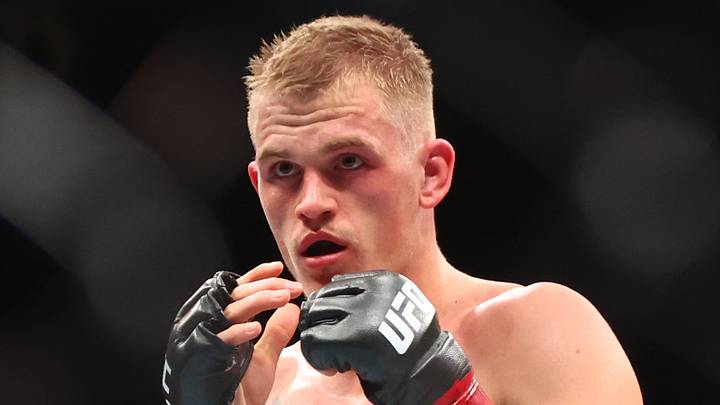 Jun 29, 2024; Las Vegas, Nevada, USA; Ian Machado Garry during UFC 303 at T-Mobile Arena. Mandatory Credit: Mark J. Rebilas-USA TODAY Sports Jun 29, 2024; Las Vegas, Nevada, USA; Ian Machado Garry during UFC 303 at T-Mobile Arena. Mandatory Credit: Mark J. Rebilas-USA TODAY Sports