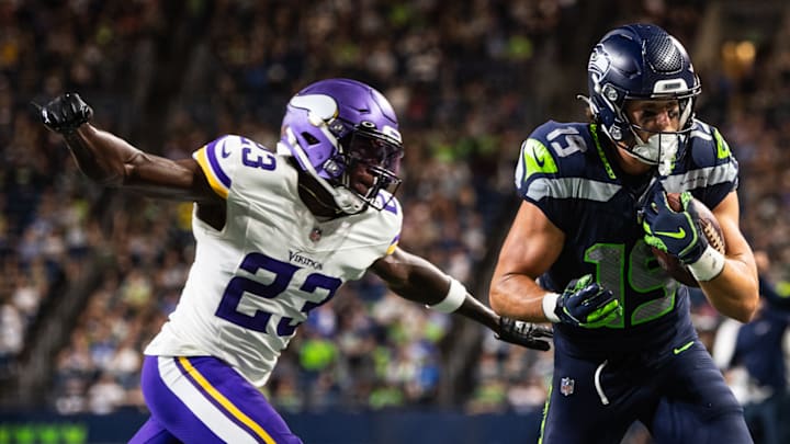 Minnesota Vikings cornerback Andrew Booth Jr.