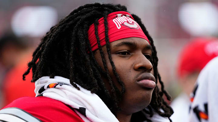 Ohio State wide receiver Jeremiah Smith