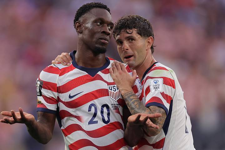 Folarin Balogun and Christian Pulisic.