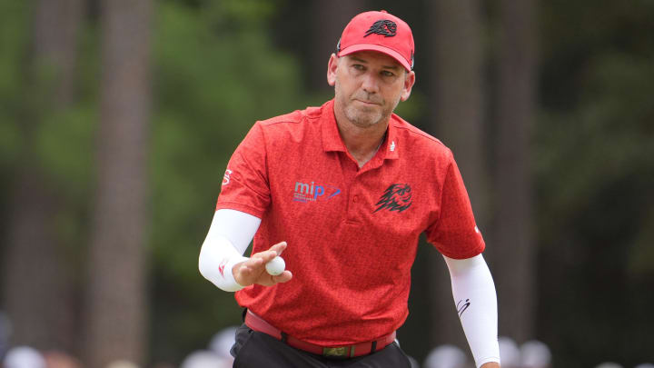 Sergio Garcia, pictured at last month's U.S. Open, won for the first time in LIV Golf at its event in Andalucia, Spain. 