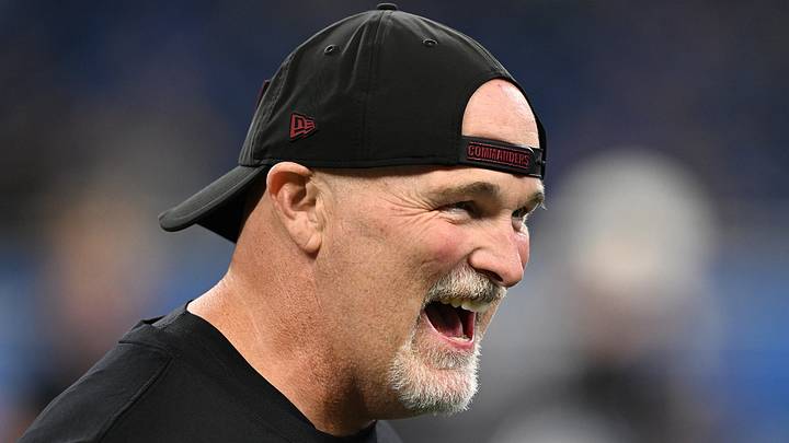 Washington Commanders head coach Dan Quinn