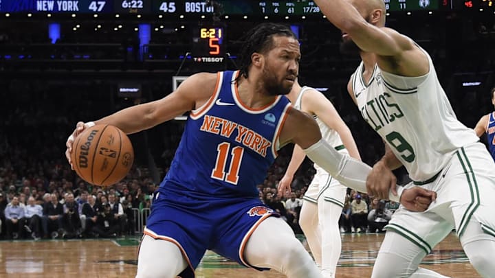 New York Knicks guard Jalen Brunson (11) 