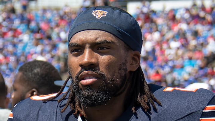 Chicago Bears offensive tackle Braxton Jones Chicago Bears offensive tackle Braxton Jones