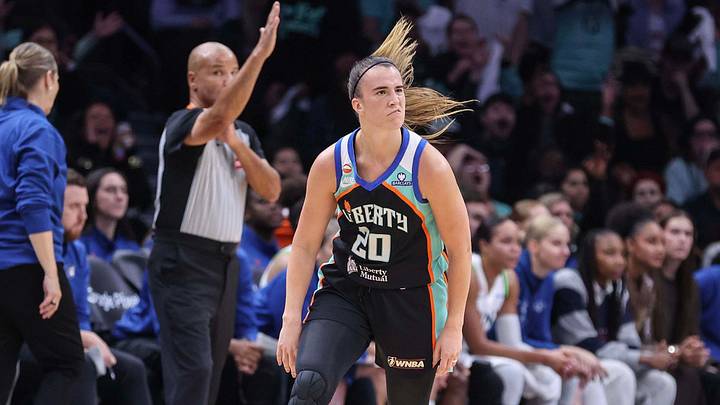 After an underwhelming regular season that was marred with injuries, Sabrina Ionescu put together a monster performance in Game 2 as the Liberty swept the Lynx. After an underwhelming regular season that was marred with injuries, Sabrina Ionescu put together a monster performance in Game 2 as the Liberty swept the Lynx.