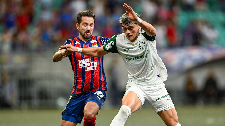 Bahia e Palmeiras duelam na Arena Fonte Nova pela 10ª rodada do Brasileirão