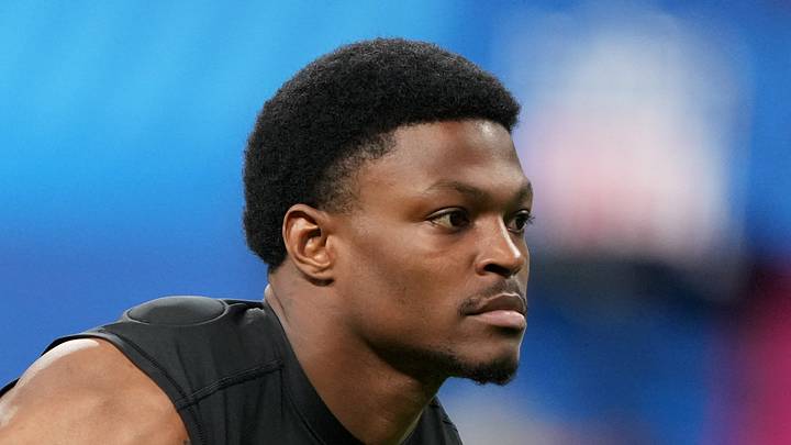 Seattle Seahawks defensive back Bud Clark during the NFL Scouting Combine