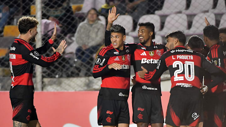 Atual campeão, o Flamengo estreou com vitória na altitude na Libertadores 2026
