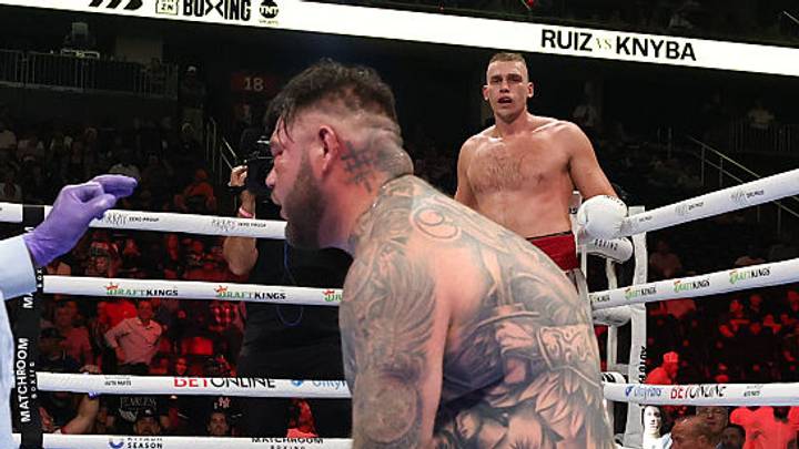 Andy Ruiz volvió al ring después de más de dos años para intentar reconstruir su carrera.