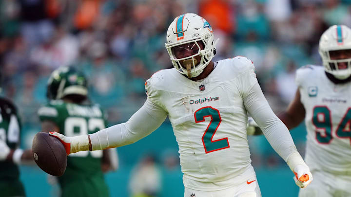 Miami Dolphins linebacker Bradley Chubb (2)