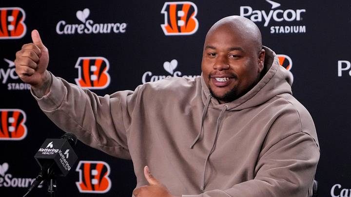 Cincinnati Bengals defense tackle Dexter Lawrence Cincinnati Bengals defense tackle Dexter Lawrence