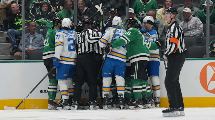 St. Louis Blues v Dallas Stars St. Louis Blues v Dallas Stars