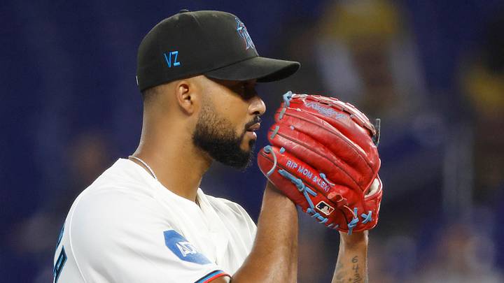 Miami Marlins starting pitcher Sandy Alcantara