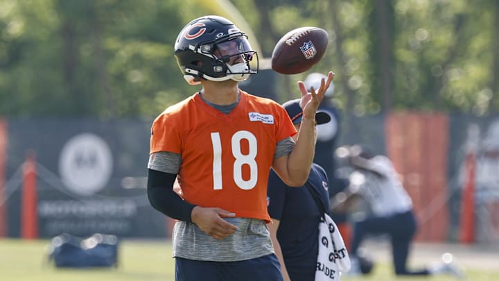 Caleb Williams goes from sideline observer to participant in Sunday's second Bears preseason game. Caleb Williams goes from sideline observer to participant in Sunday's second Bears preseason game.