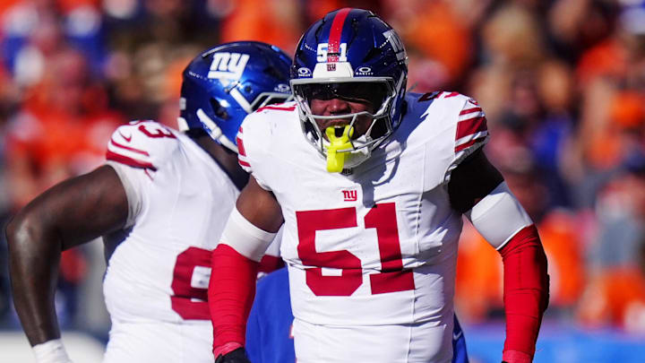 New York Giants linebacker Abdul Carter  