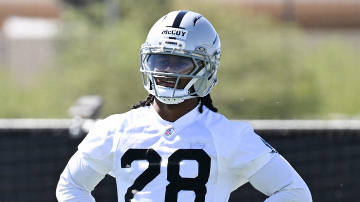 Las Vegas Raiders CB Jermod McCoy Las Vegas Raiders CB Jermod McCoy