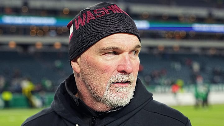 Washington Commanders head coach Dan Quinn Washington Commanders head coach Dan Quinn