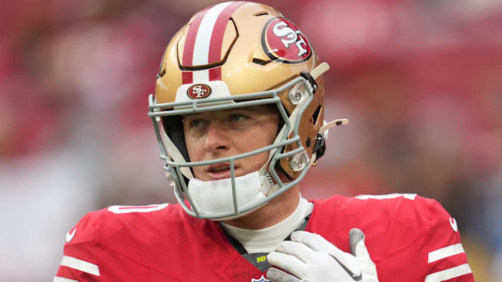 San Francisco 49ers QB Mac Jones San Francisco 49ers QB Mac Jones