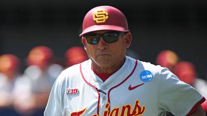 Jun 7, 2026; Chapel Hill, NC, USA; USC Trojans head coach Andy Stankiewicz at Boshamer Stadium. Mandatory Credit: Zachary Taft-Imagn Images Jun 7, 2026; Chapel Hill, NC, USA; USC Trojans head coach Andy Stankiewicz at Boshamer Stadium. Mandatory Credit: Zachary Taft-Imagn Images