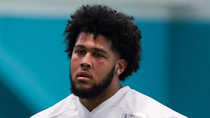 Miami Dolphins guard Kadyn Proctor