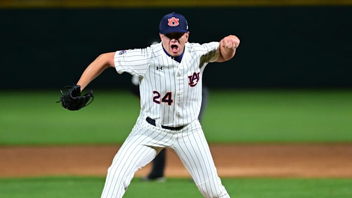 Carson Myers is scheduled to take the mound for the No. 25 Auburn Tigers vs. No. 24 Troy Trojans on Tuesday.