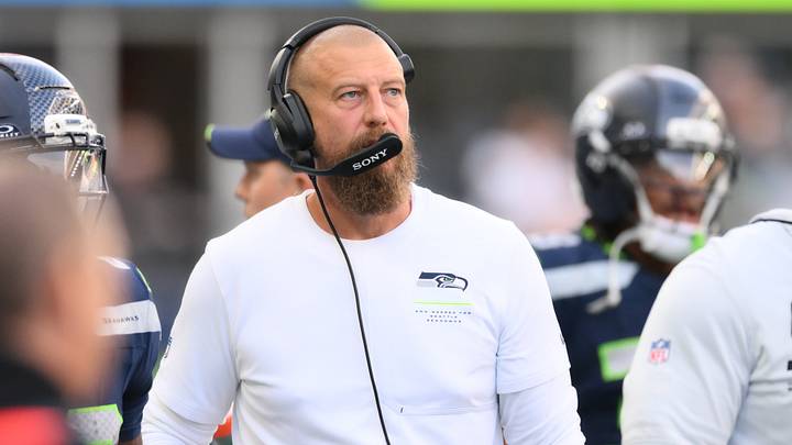 Seattle Seahawks offensive coordinator Brian Fleury