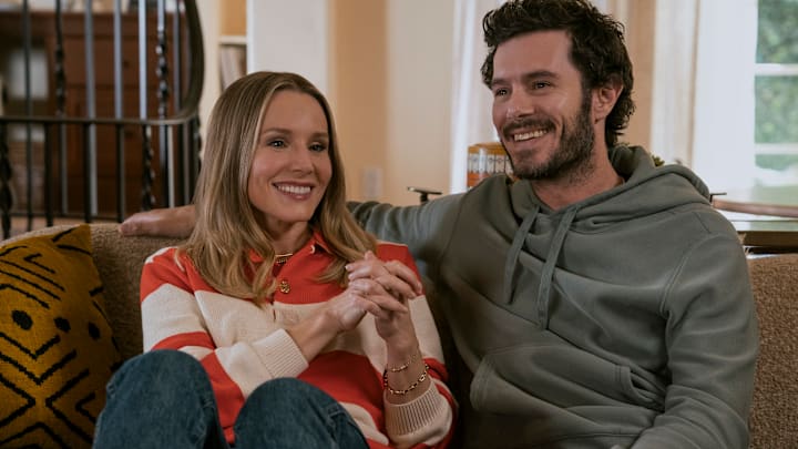 Nobody Wants This. (L to R) Kristen Bell as Joanne, Adam Brody as Noah in episode 104 of Nobody Wants This
