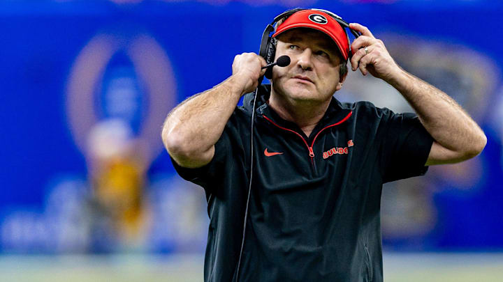 Georgia Bulldogs head coach Kirby Smart