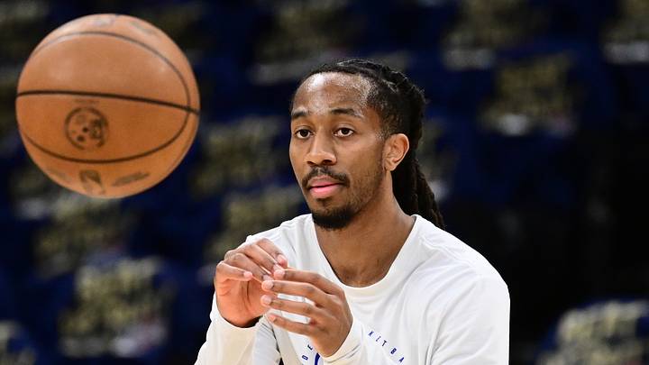 May 15, 2026; Cleveland, Ohio, USA; Detroit Pistons guard Daniss Jenkins (24) warms up before game six between the Cleveland Cavaliers and the Pistons in the second round of the 2026 NBA Playoffs at Rocket Arena. Mandatory Credit: Ken Blaze-Imagn Images May 15, 2026; Cleveland, Ohio, USA; Detroit Pistons guard Daniss Jenkins (24) warms up before game six between the Cleveland Cavaliers and the Pistons in the second round of the 2026 NBA Playoffs at Rocket Arena. Mandatory Credit: Ken Blaze-Imagn Images
