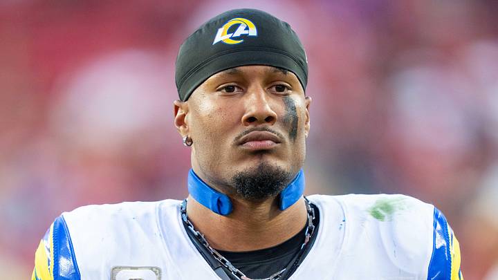 Los Angeles Rams safety Quentin Lake. Los Angeles Rams safety Quentin Lake.