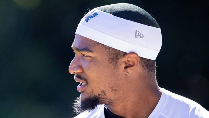 Carolina Panthers linebacker Trevin Wallace