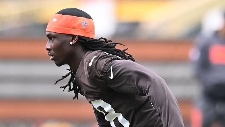 May 8, 2026; Berea, OH, USA; Cleveland Browns safety Emmanuel McNeil-Warren (28) during rookie minicamp at CrossCountry Mortgage Campus. Mandatory Credit: Ken Blaze-Imagn Images May 8, 2026; Berea, OH, USA; Cleveland Browns safety Emmanuel McNeil-Warren (28) during rookie minicamp at CrossCountry Mortgage Campus. Mandatory Credit: Ken Blaze-Imagn Images