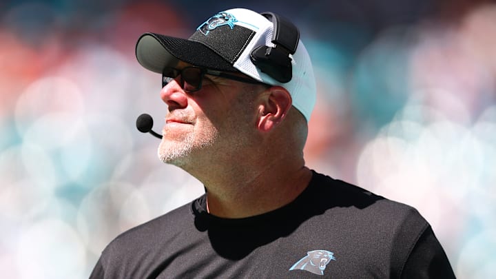 Carolina Panthers defensive line coach Todd Wash