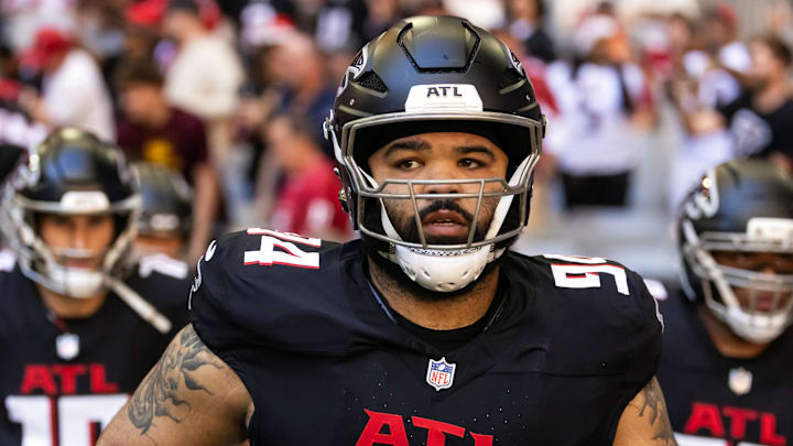 Atlanta Falcons defensive lineman LaCale London