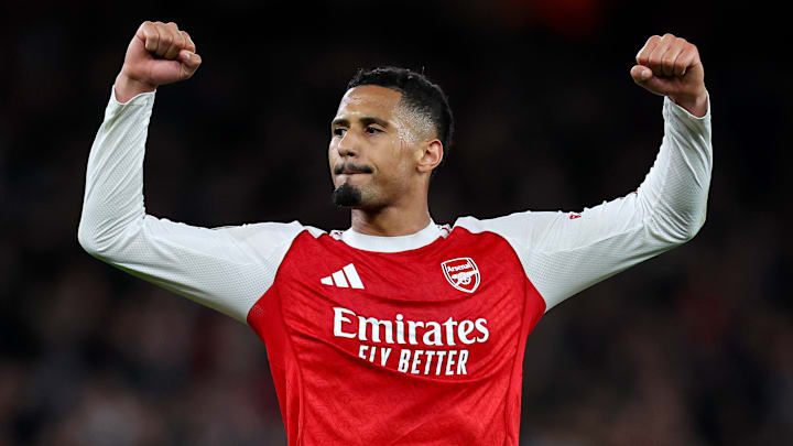 William Saliba is preparing for a second Champions League semifinal.