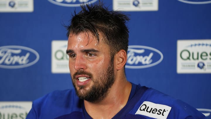 New York Giants offensive guard Jon Runyan