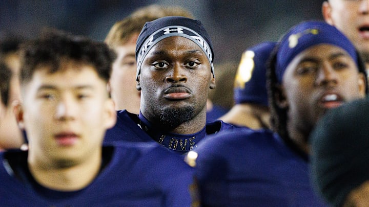 Notre Dame running back Jeremiyah Love