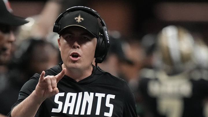 New Orleans Saints head coach Kellen Moore New Orleans Saints head coach Kellen Moore