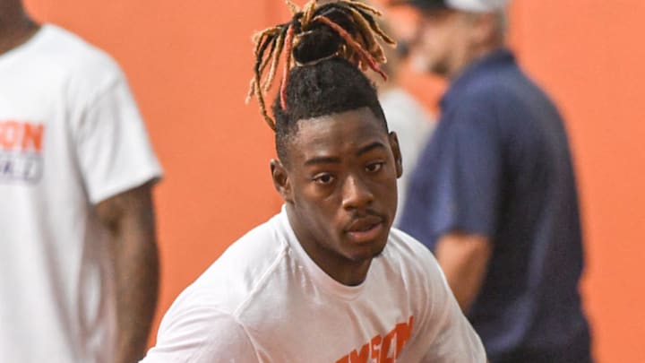 Cederian Morgan of Benjamin Russell High school in Alexander City, Ala. committed to the Alabama Crimson Tide over Auburn, others. Cederian Morgan of Benjamin Russell High school in Alexander City, Ala. committed to the Alabama Crimson Tide over Auburn, others.