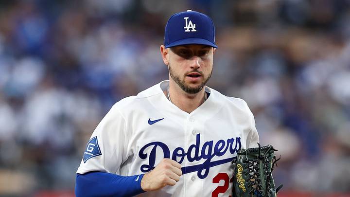 Los Angeles Dodgers outfielder Kyle Tucker.