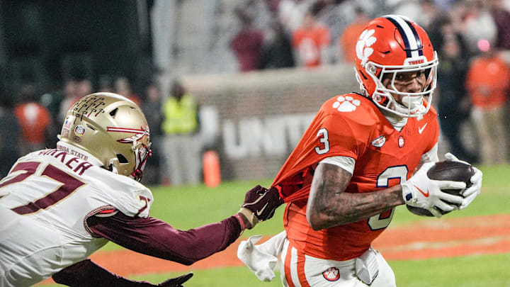 Clemson got a much-needed win over Florida State. Clemson got a much-needed win over Florida State.