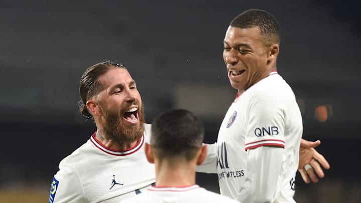 Sergio Ramos a inscrit son deuxième but avec le PSG