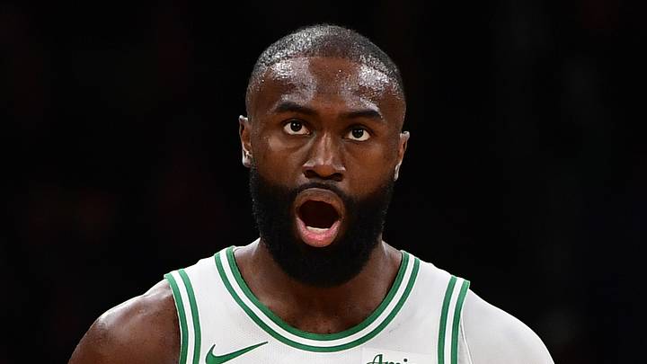 Former Boston Celtics guard Jaylen Brown (7).