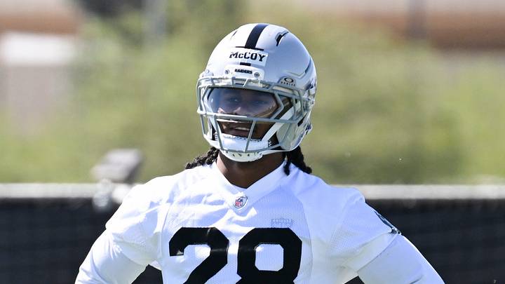 Las Vegas Raiders CB Jermod McCoy Las Vegas Raiders CB Jermod McCoy