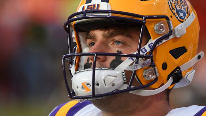 LSU Tigers quarterback Garrett Nussmeier.