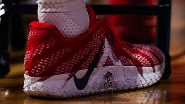 The Nike Ja 3 "Arizona Wildcats" colorway.